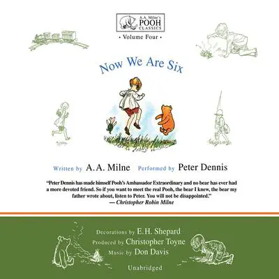 Now We Are Six Audibook, by A. A. Milne