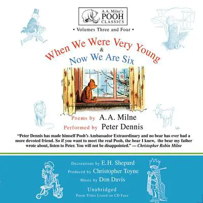 When We Were Very Young and Now We Are Six Audibook, by A. A. Milne