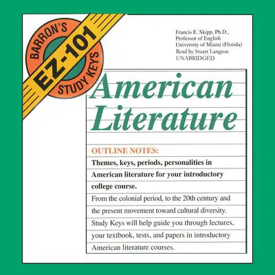 American Literature Audibook, by Francis E. Skipp