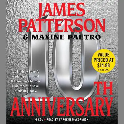 10th Anniversary Audibook, by James Patterson