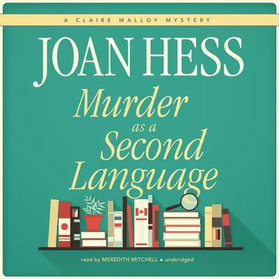 Murder as a Second Language Audibook, by Joan Hess
