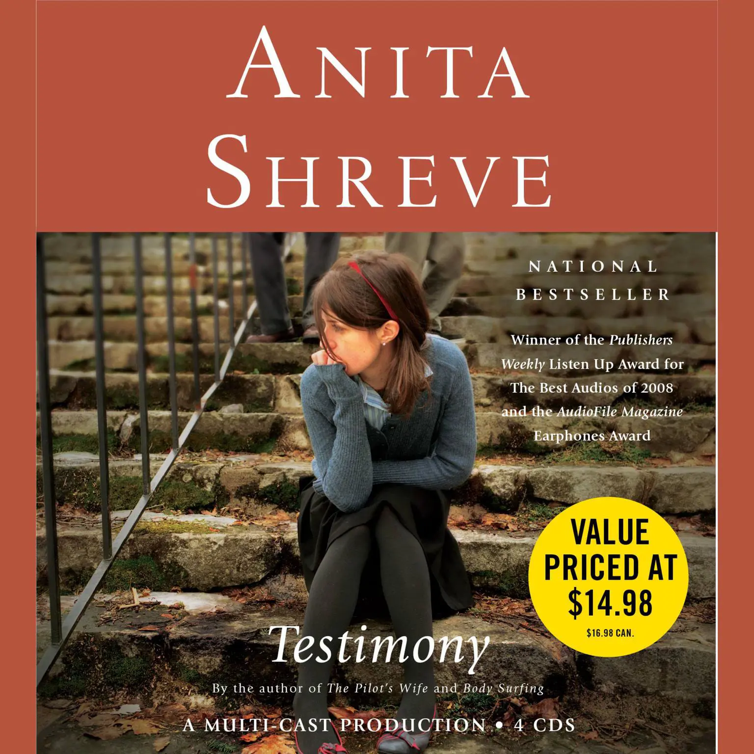 Testimony: A Novel Audiobook, by Anita Shreve