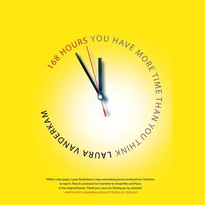 168 Hours: You Have More Time Than You Think Audibook, by Laura Vanderkam