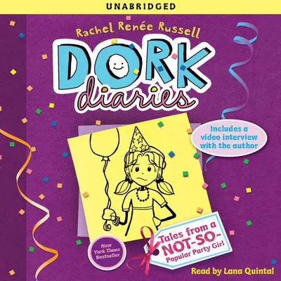 Dork Diaries 2: Tales from a Not-So-Popular Party Girl Audibook, by Rachel Renée Russell