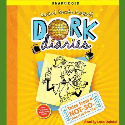 Dork Diaries 3: Tales from a Not-So-Talented Pop Star Audibook, by Rachel Renée Russell