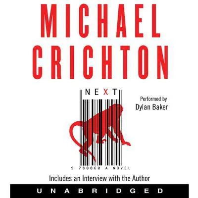 Next Audibook, by Michael Crichton