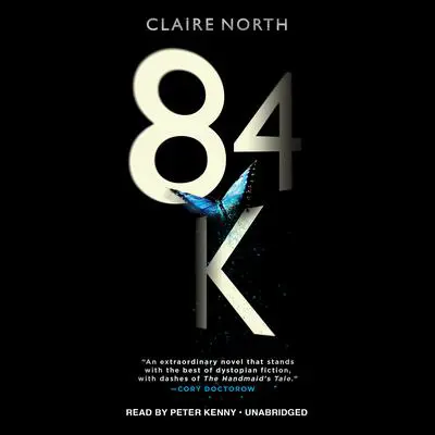 84K Audibook, by Claire North