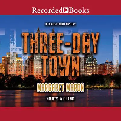 Three-Day Town Audibook, by Margaret Maron