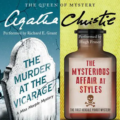 The Murder at the Vicarage & The Mysterious Affair at Styles Audibook, by Agatha Christie