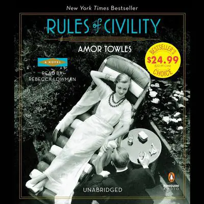 Rules of Civility: A Novel Audibook, by Amor Towles