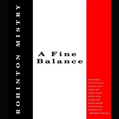 A Fine Balance Audibook, by Rohinton Mistry