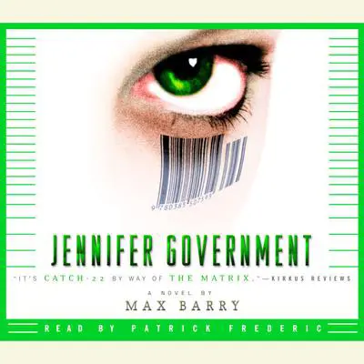 Jennifer Government Audibook, by Max Barry