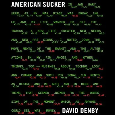 American Sucker Audibook, by David Denby