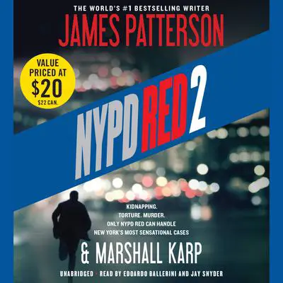 NYPD Red 2 Audibook, by James Patterson