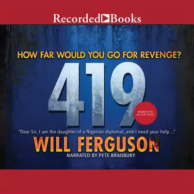 419 Audibook, by Will Ferguson