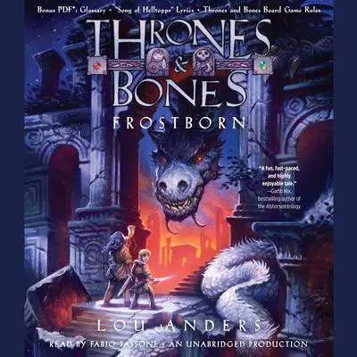 Frostborn Audibook, by Lou Anders