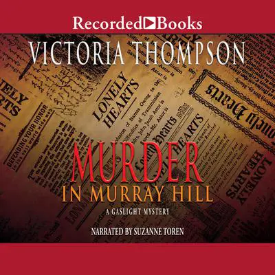 Murder in Murray Hill Audibook, by Victoria Thompson