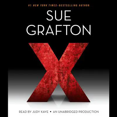X Audibook, by Sue Grafton