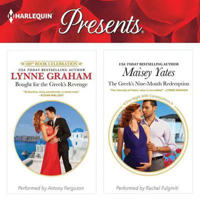 Bought for the Greek's Revenge & The Greek's Nine-Month Redemption Audibook, by Lynne Graham