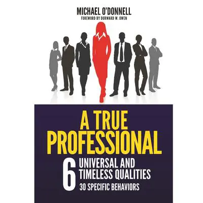 A True Professional Audibook, by Michael O’Donnell