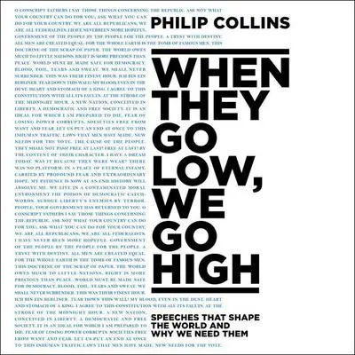 When They Go Low, We Go High Audibook, by Philip Collins