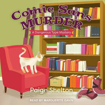 Comic Sans Murder Audibook, by Paige Shelton