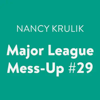 Major League Mess-Up #29 Audibook, by Nancy Krulik