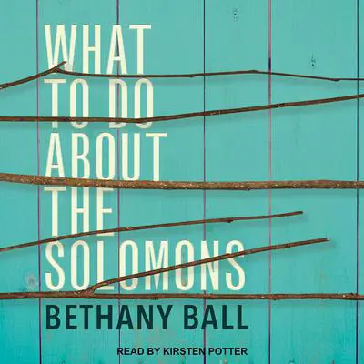 What To Do About The Solomons Audibook, by Bethany Ball
