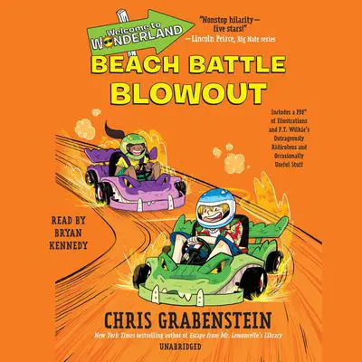 Welcome to Wonderland #4: Beach Battle Blowout Audibook, by Chris Grabenstein