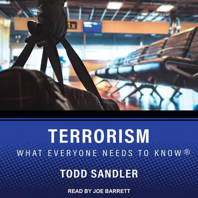 Terrorism: What Everyone Needs to Know Audibook, by Todd Sandler