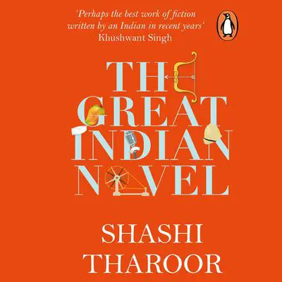 The Great Indian Novel Audibook, by Shashi  Tharoor