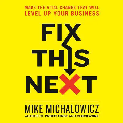 Fix This Next: Make the Vital Change That Will Level Up Your Business Audibook, by Mike Michalowicz