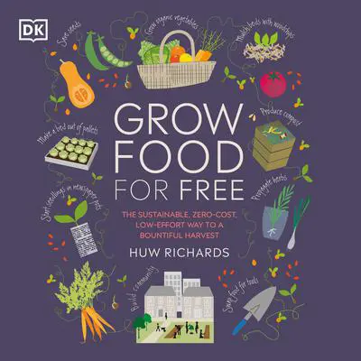 Grow Food For Free: The sustainable, zero-cost, low-effort way to a bountiful harvest Audibook, by Huw Richards