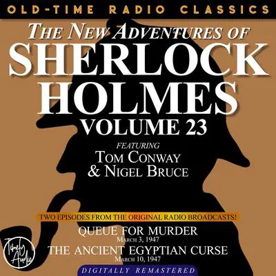 Queue for Murder and The Ancient Egyptian Curse Audibook, by Arthur Conan Doyle
