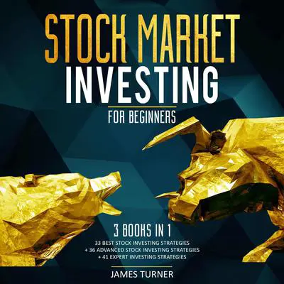 Stock Market Investing for Beginners: 3 Books in 1 33 Best Stock Investing Strategies + 36 Advanced Stock Investing Strategies + 41 Expert Investing Expert Strategies Audibook, by James Turner