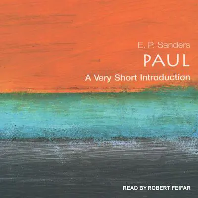 Paul: A Very Short Introduction Audibook, by E.P. Sanders
