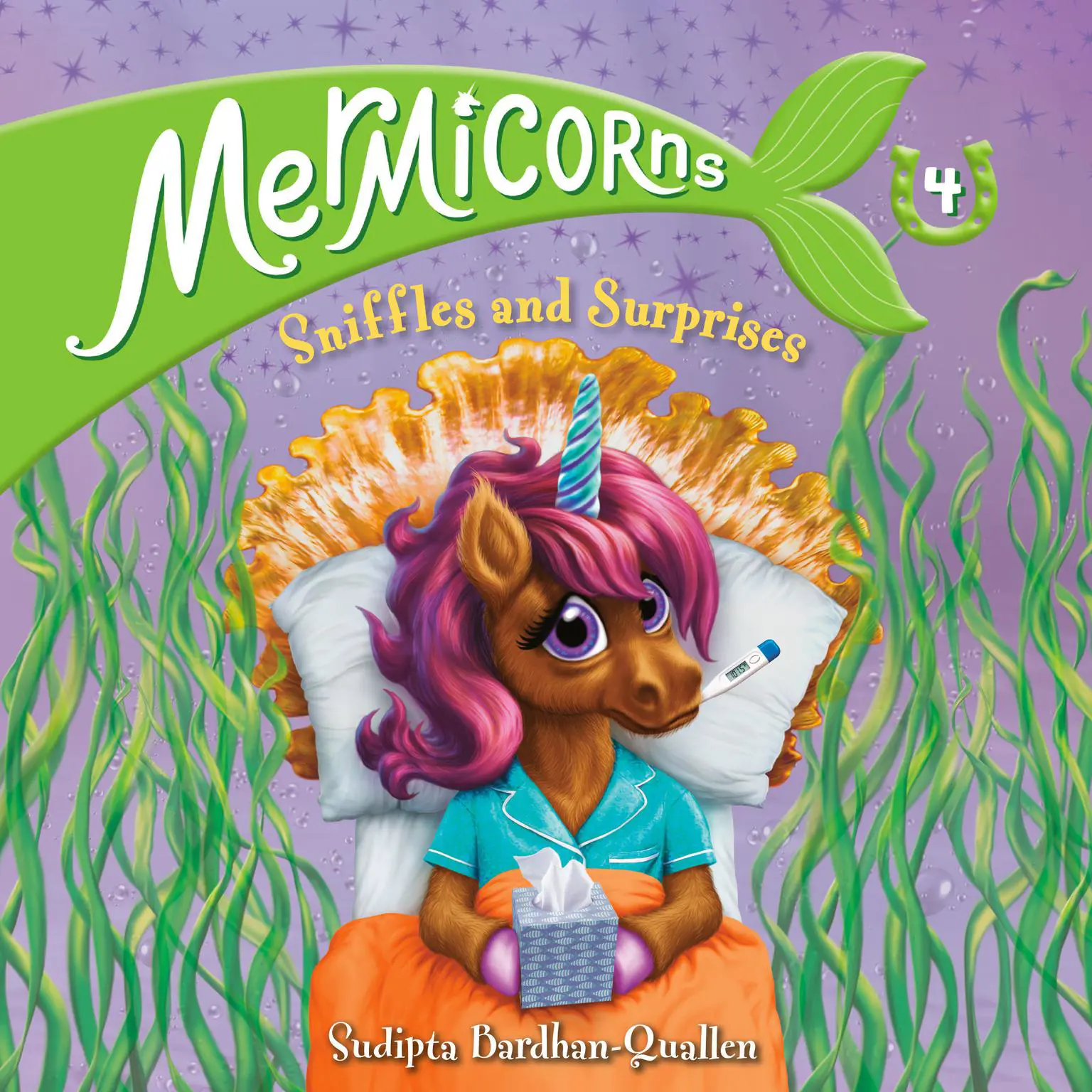 Mermicorns #4: Sniffles and Surprises Audiobook, by Sudipta Bardhan-Quallen
