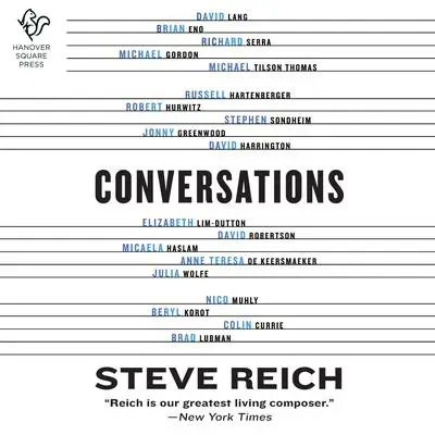 Conversations Audibook, by Steve Reich