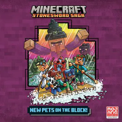 New Pets on the Block! (Minecraft Stonesword Saga #3) Audibook, by Nick Eliopulos