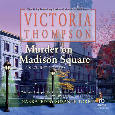 Murder on Madison Square Audibook, by Victoria Thompson
