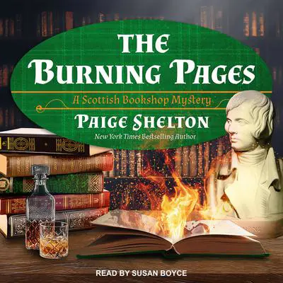The Burning Pages Audibook, by Paige Shelton