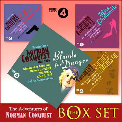 The Thrilling Adventures of Norman Conquest BOX SET: Three Norman Conquest Thrillers: A Full-Cast BBC Radio Drama Audibook, by Mr Punch Audiobooks