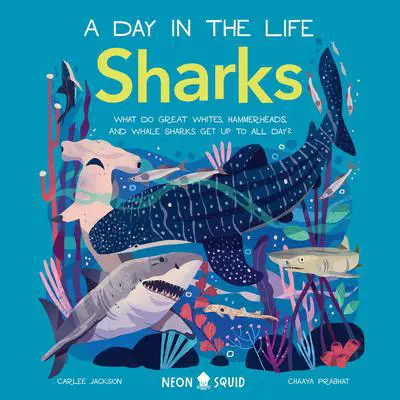 Sharks (A Day in the Life): What Do Great Whites, Hammerheads, and Whale Sharks Get Up To All Day? Audibook, by Carlee Jackson