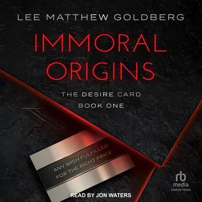 Immoral Origins Audibook, by Lee Matthew Goldberg