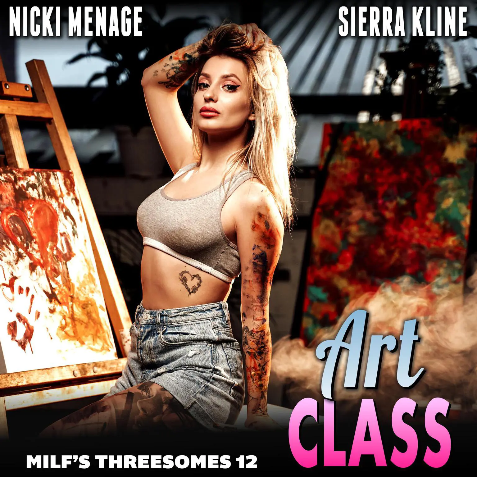 Art Class : Milf’s Threesomes 12 (FFM Threesome Erotica) Audiobook, by Nicki Menage