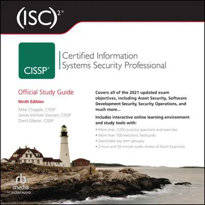 (ISC)2 CISSP Certified Information Systems Security Professional Official Study Guide 9th Edition Audibook, by Darril Gibson
