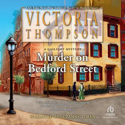 Murder on Bedford Street Audibook, by Victoria Thompson