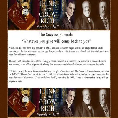 Think and Grow Rich Audibook, by Napoleon Hill