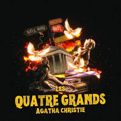 Les Quatre Grands Audibook, by Agatha Christie