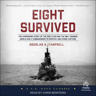 Eight Survived: The Harrowing Story Of The USS Flier And The Only Downed World War II Submariners To Survive And Evade Capture Audibook, by Douglas A. Campbell
